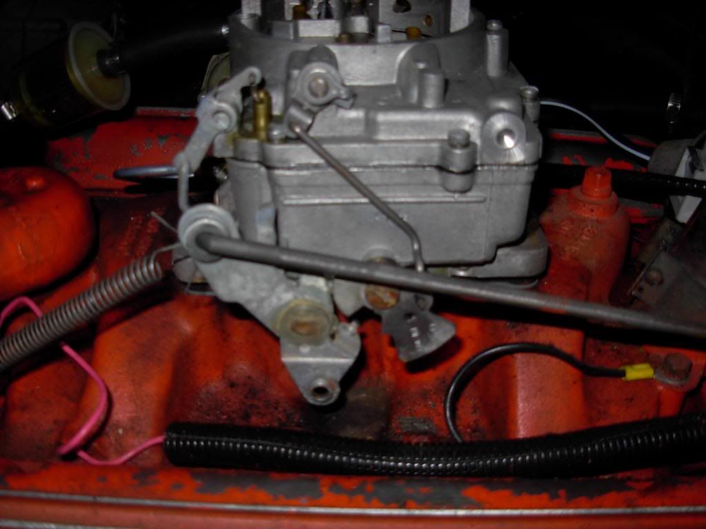 64 carter afb choke linkage CorvetteForum Chevrolet Corvette Forum